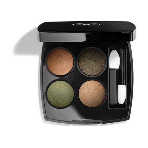 chanel blurry green eyeshadow|chanel les 4 ombres.